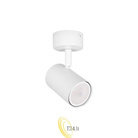 Sieninė lempa GU10 LED Richi pasukama x1 balta