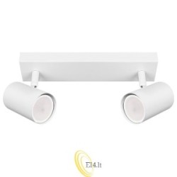 Sieninė lempa GU10 LED Richi pasukama x2 balta