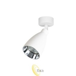 Sieninė lempa GU10 LED Helis judama x1 balta + chromas