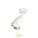 Sieninė lempa GU10 LED Helis judama x1 balta + chromas