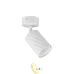 Sieninė lempa GU10 LED Lucerno pasukama x1 balta