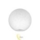 LED sodo lempa rutulys E27 35 cm, akmens imitacija