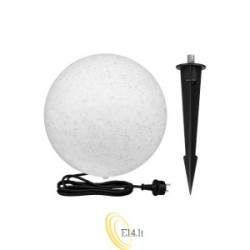 LED sodo lempa rutulys E27 40 cm akmens imitacija