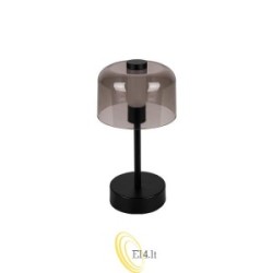 LED stalinė lempa Kampi 3CCT su akumuliatoriumi, juoda