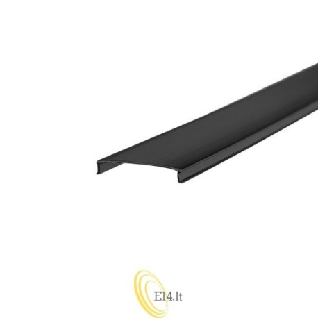 Gaubtas Masterled GK 12mm profiliams, 2 m, juodas