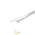 Šviesos difuzorius Masterled GK 12mm-2 profiliams, 2 m, pieninės spalvos