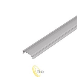 Šviesos difuzorius Masterled slim profiliams, 2 m, permatomas