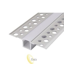 LED profilis Masterled GK 10mm 1m anoduotas pieninis