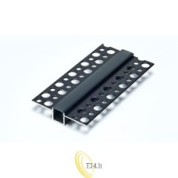 LED profilis Masterled GK 10mm 2m juodas