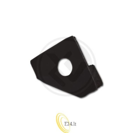 Master LED PCV Corner juodo dangtelio su kiauryme
