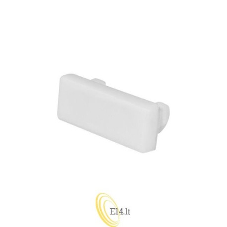 Master LED PCV Slim pilna balta kamštelė