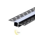 LED profilis Masterled GK 12mm-2 2m juodas matinis