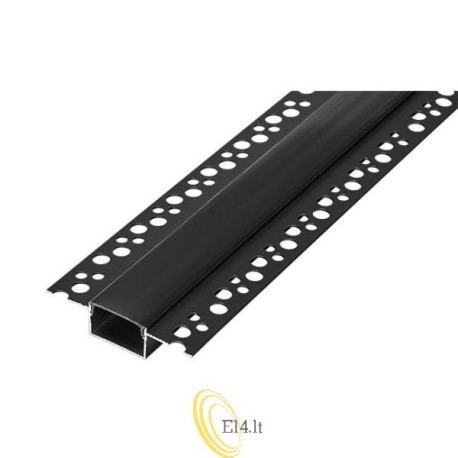 LED profilis Masterled GK 20mm 2m juodas juodas