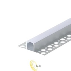 LED profilis Masterled GK plytelėms 2 m anoduotas matinis