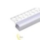LED profilis Masterled GK single 2 m anoduotas pieniškas