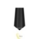 LED profilis Masterled kampinis 2 m juodas