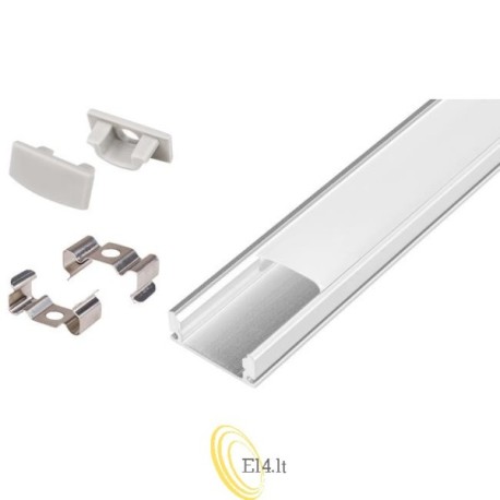 LED profilis Masterled paviršinis 2 m anoduotas