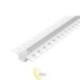 LED profilis PCV 50x12 įleidžiamas į gipso kartono plokštes, baltas, 2 m, permatomas