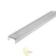 LED profilis PCV 50x12 įleidžiamas į gipso kartono plokštes, baltas, 2 m, permatomas