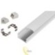 LED profilis Masterled slim 1 m, anoduotas, pieniškas