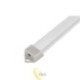 LED profilis Masterled slim 1 m, anoduotas, pieniškas