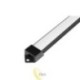 LED profilis Masterled slim 2 m juodas matinis