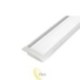 LED profilis Masterled įleidžiamas 1 m anoduotas pieniškas