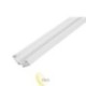 LED profilis PCV 22x12 Corner baltas 2 m pieninis
