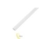 LED profilis PCV 22x12 Corner baltas 2 m pieninis