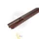 LED profilis PCV 22x12 Corner rudas 2 m permatomas