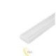 LED profilis PCV 16x7 Slim baltas 2 m pieninis 2