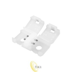 Tiesioginė LED COB 230V juostos jungtis