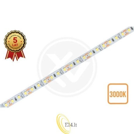 LED juosta 2835 Prestige 8mm 40m 4800led IP20 3000K