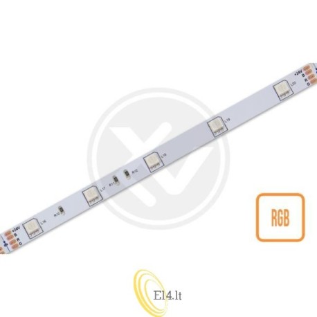 LED juosta RGB 5050 Premium 24V 5m 150led IP20