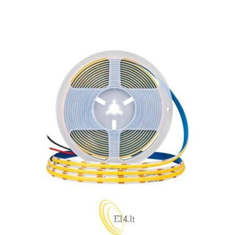 LED COB juosta 12V Premium 5m 1600 LED IP20 2700K