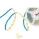 LED COB juosta 12V Premium 5 m 1600 LED IP20 6500K