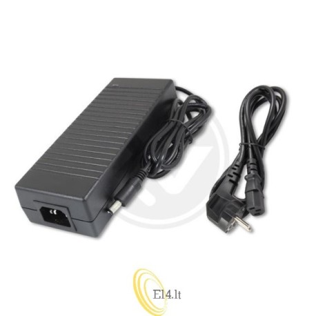 Impulsinis maitinimo šaltinis desktop 12V/10A DC 2,1/5,5 kištukas