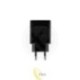Kištukinis maitinimo šaltinis 5V/3A 1x USB DC juodas