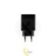 Kištukinis maitinimo šaltinis 5V/3A 1x USB DC juodas
