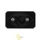 Kištukinis maitinimo šaltinis 5V/3A 1x USB DC juodas