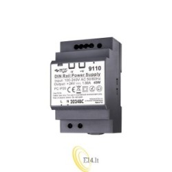 Maitinimo šaltinis DIN bėgiui 24V 45W 1,88A IP20