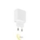 Maitinimo šaltinis Quick Charge 20W 1xUSB-C 1xUSB-A baltas