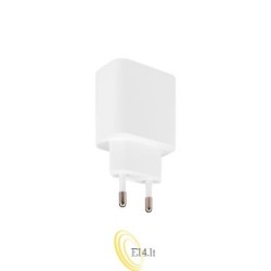 Maitinimo šaltinis Quick Charge 20W 1xUSB-C 1xUSB-A baltas