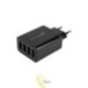 Maitinimo šaltinis Quick Charge 20W 4xUSB-A juodas