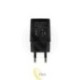 Kištukinis maitinimo šaltinis 5V/1A 1x USB DC juodas