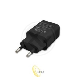 Kištukinis maitinimo šaltinis 5V/2A 1x USB DC juodas