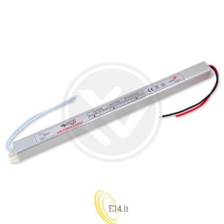 LED maitinimo šaltinis Ultra Slim IP20 12V 36W 3A