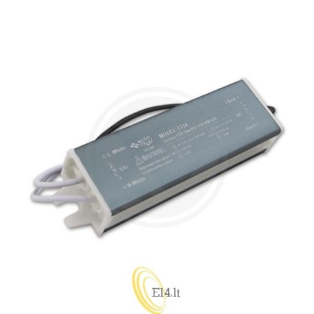 LED maitinimo šaltinis Slim IP67 12V 10W 0,8A