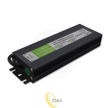 LED maitinimo šaltinis IP67 12V 150W 12,5A