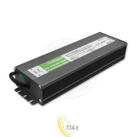 LED maitinimo šaltinis IP67 12V 300W 25A